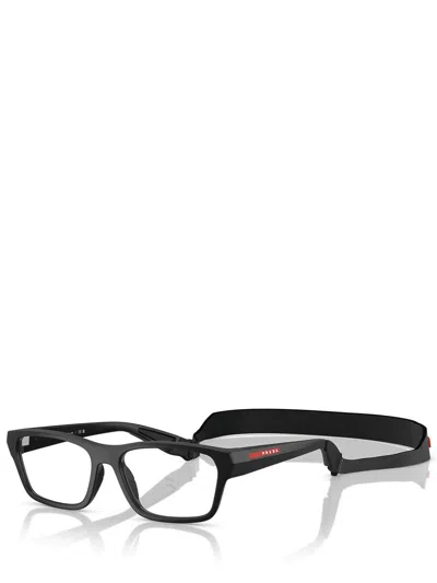 Prada Rectangle-frame Glasses In Black