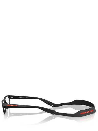 Prada Rectangle-frame Glasses In Black