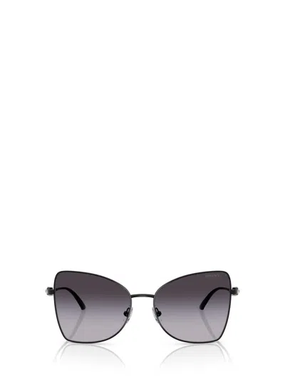 Jimmy Choo Eyewear Butterfly Frame Sunglasses In Black