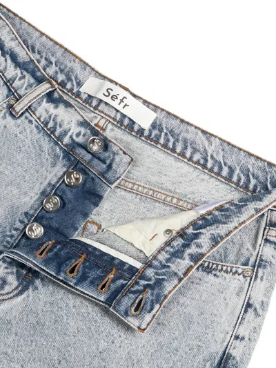 Séfr Buttoned Jeans In Gray