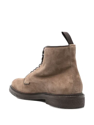 Henderson Baracco Lace-up Boots In Brown
