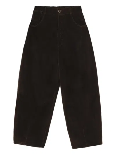 灯芯绒效果长裤