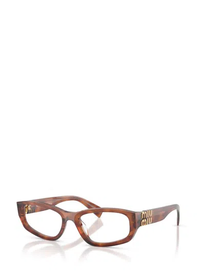 Miu Miu Eyewear Eyeglasses In Metallic
