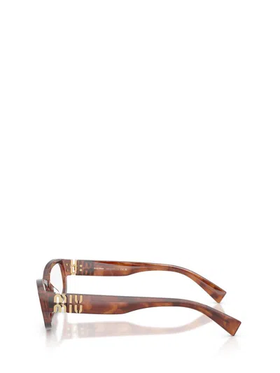 Miu Miu Eyewear Eyeglasses In Metallic