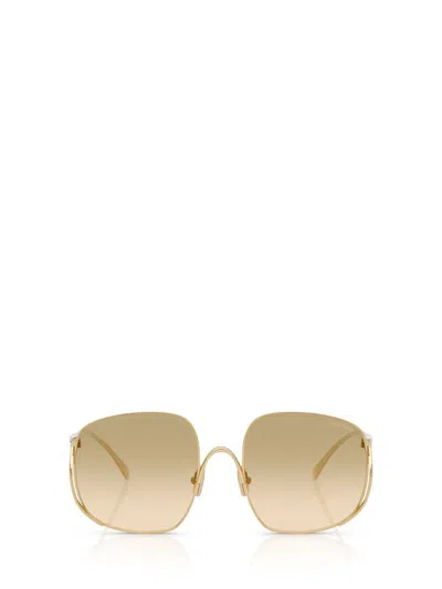 Miu Miu Eyewear Sunglasses In Brown