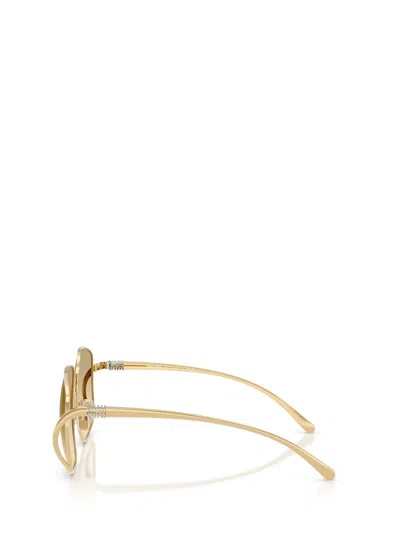 Miu Miu Eyewear Sunglasses In Brown