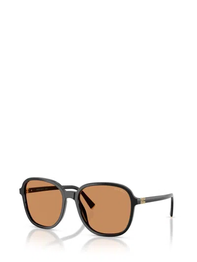 Miu Miu Eyewear Sunglasses In Brown