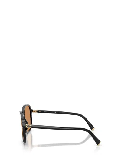 Miu Miu Eyewear Sunglasses In Brown