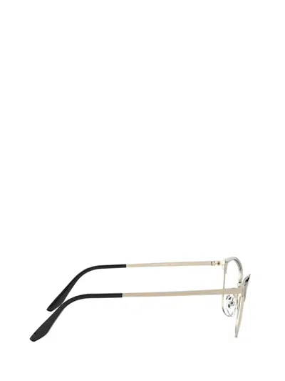Prada Eyewear Eyeglasses In Metallic