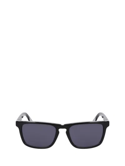 Nike Eclipse Rise Rectangular Frame Sunglasses In Black