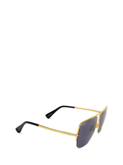 Max Mara Sunglasses In Gold