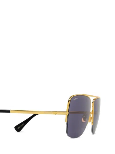 Max Mara Sunglasses In Gold