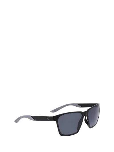 Nike Maverick Valor Square Frame Sunglasses In Black