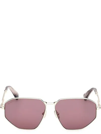 Max Mara Sunglasses In Purple