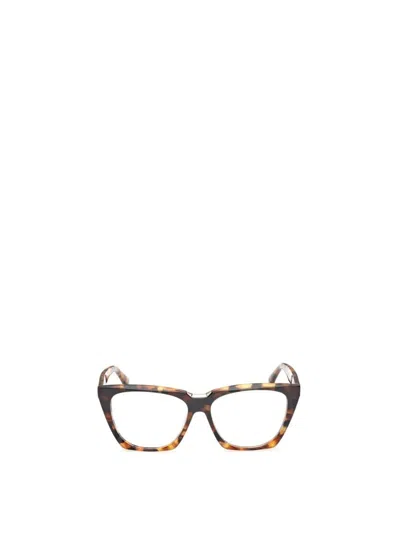 Max Mara Rectangular Frame In Brown