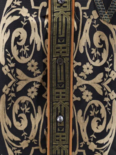 Pierre-louis Mascia Buttoned Long-sleeved Shirt In Multi