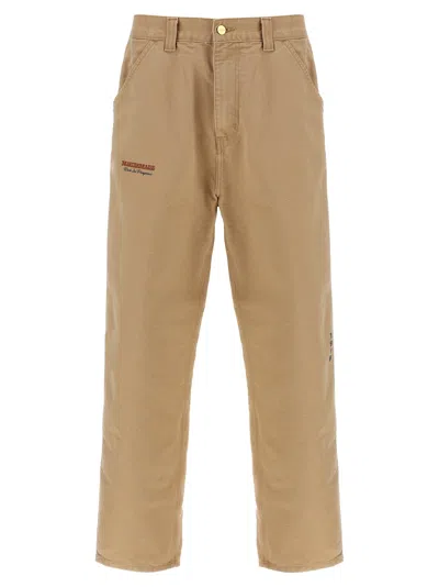 Carhartt Graphic Design Trousers Featuring Pockets In Neutral