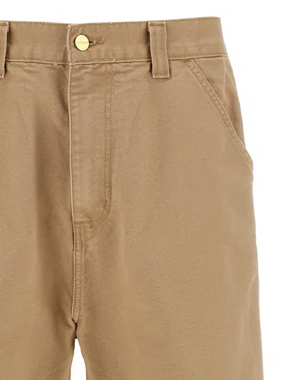Carhartt Graphic Design Trousers Featuring Pockets In Neutral