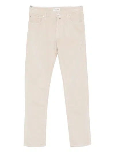 Jacob Cohen Slim Fit Denim Jeans In White