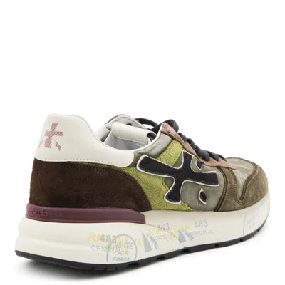 Premiata Sneaker Mick 7717 Military Green In Multi