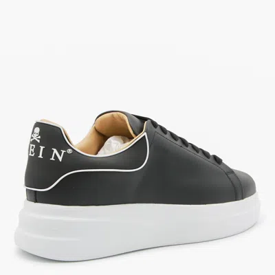 Philipp Plein Black Low-top Sneakers In Animal Print