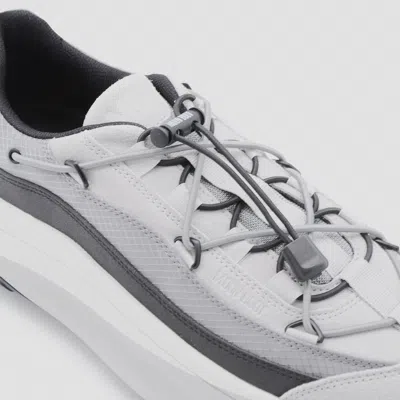 Moon Boot Chunky Sole Sneakers Featuring Mesh Panels In Gray