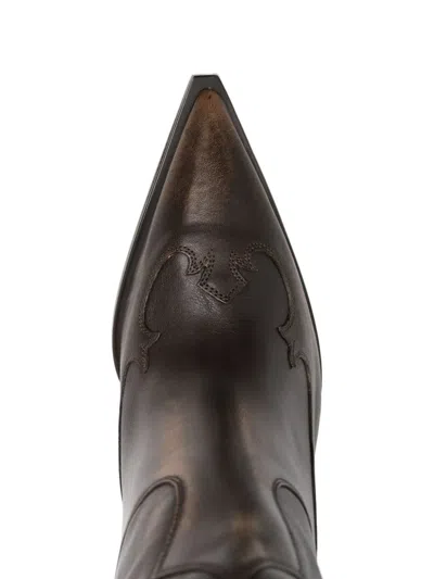 Paris Texas Stiletto Heel Boots In Multi