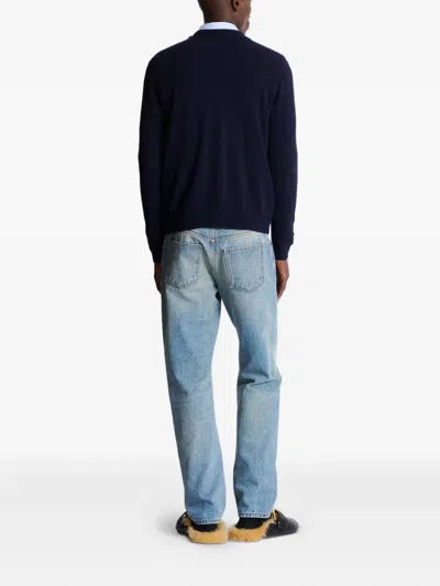 Balmain Sweater In Blue