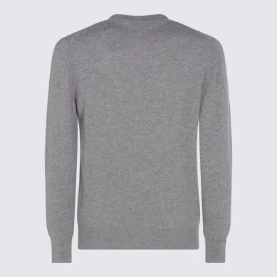 Lardini Sweaters Blacks And Greys In Gray