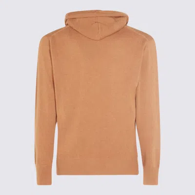 Altea Camel Wool Knitwear In Brown
