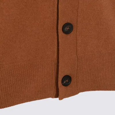 Altea Camel Wool Knitwear In Brown