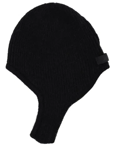 Jacquemus La Capuche Gros Grain Hat In Black