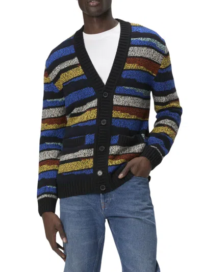 Missoni Cardigan Aus Reiner Wolle Mit Intarsienmuster In Multi