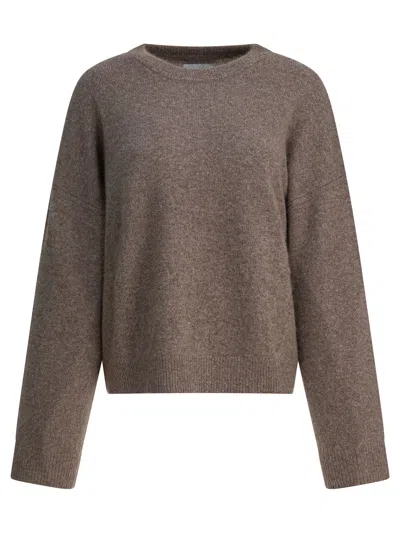 Loulou De Saison Tristan Knitwear Brown In Brown