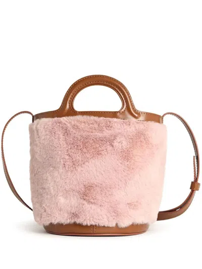 Marni Structured Tropicalia Bucket Bag With Drawstring Closure