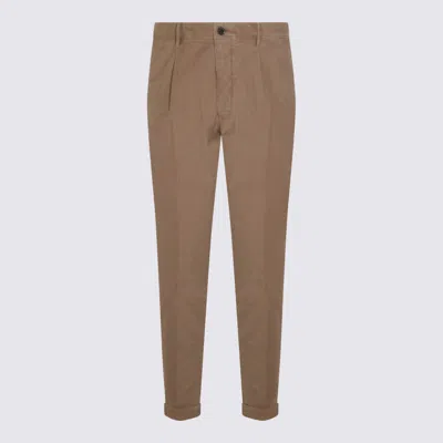 Incotex Trousers In Brown