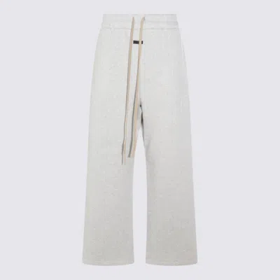Fear Of God Trousers Melange Grey In Gray