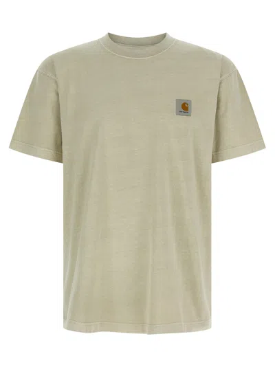 Carhartt Beige Oversize T-shirt In Green