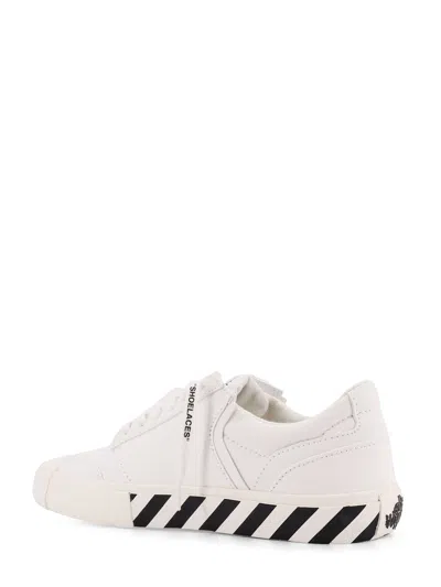 Off-white Low-top Sneakers With Graphic Arrow Detailing In Multi