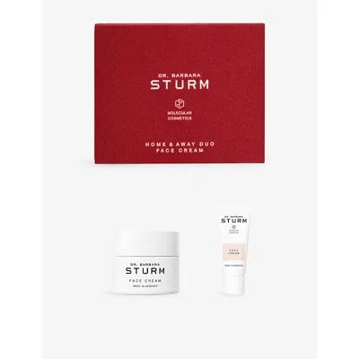 Dr Barbara Sturm Home Away Face Cream Set In Transparent