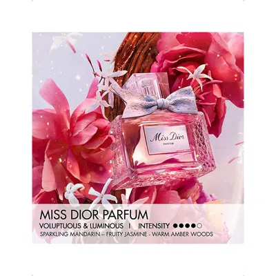 Dior Womens Miss  Limited Edition Case Parfum 80ml In Transparent