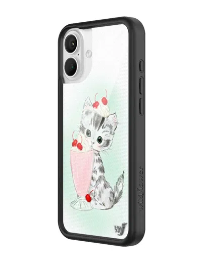 Wildflower Cases Kitty Shake Iphone Case In Black