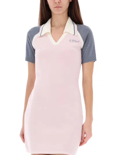 Casablanca Tennis Dress In Pink