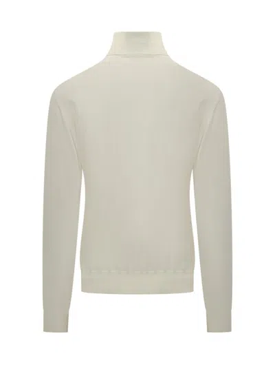 Filippo De Laurentiis Turtleneck Sweater In White