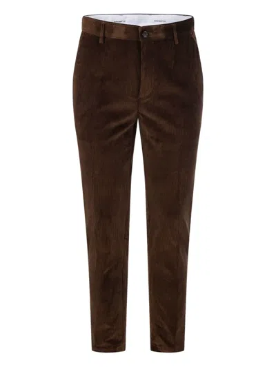 Department Five Corduroy Trousers In Brown
