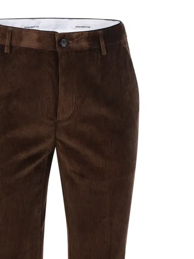 Department Five Corduroy Trousers In Brown