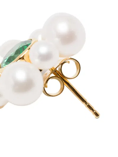 Completedworks Not Brainwashed (yet) Flower Earrings In Gold