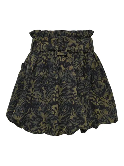 Ulla Johnson Penina Bubble Mini Skirt In Multi