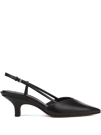 Vince Levvy Slingback Pumps In Black