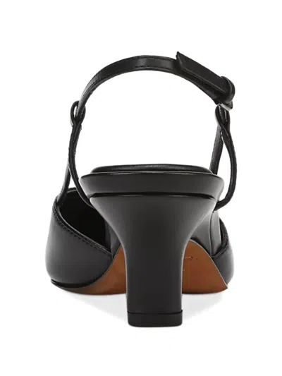 Vince Levvy Slingback Pumps In Black